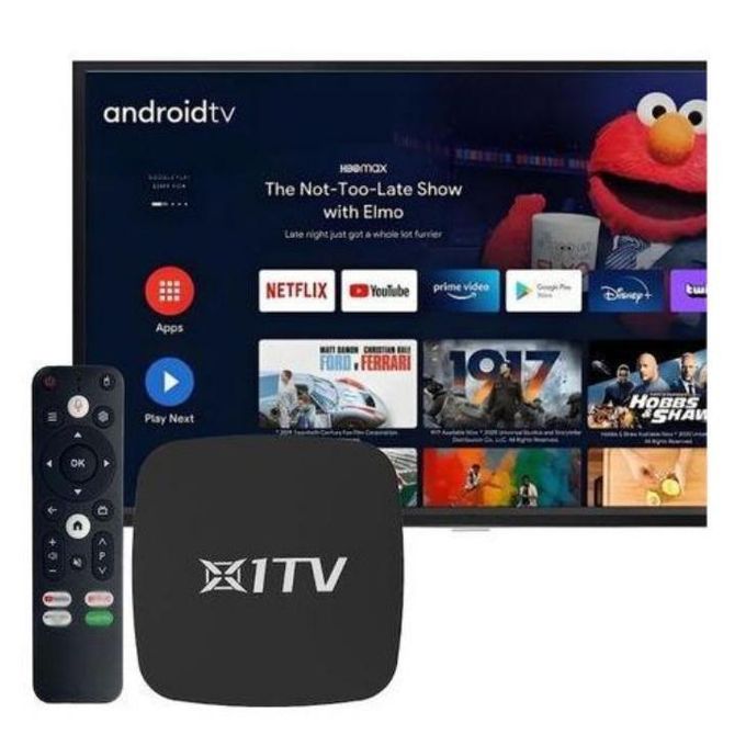 X1TV Android TV Box Transformez votre télé standard en Smart TV 8K ultra-rapide
