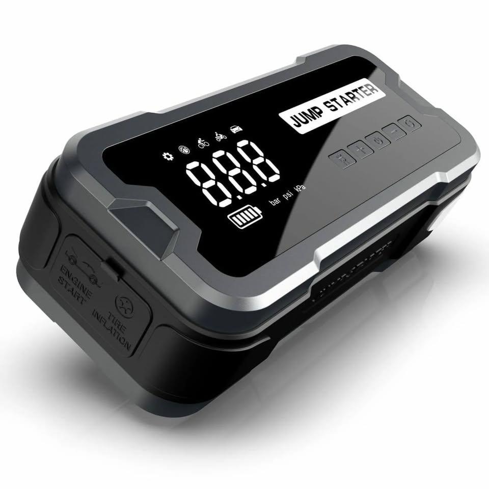 DÉMARREUR DE BATTERIE 4-EN 1